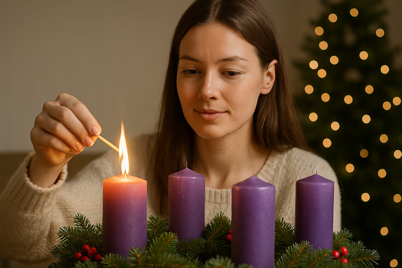 hva betyr advent - Illustration